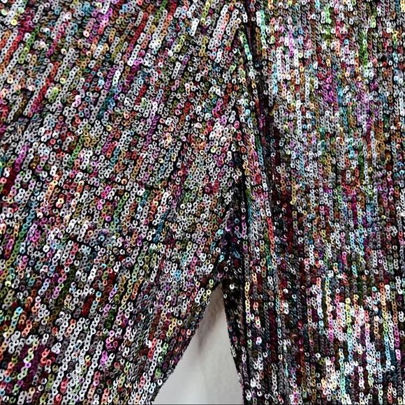IORANE Confetti Sequin Trousers Multicolor - Picture 10 of 13
